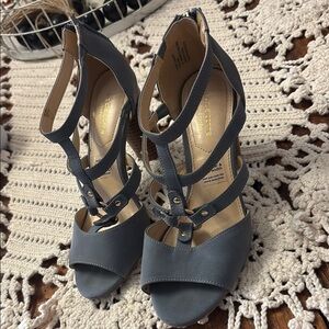 Liz Claiborne Blue Elegant Heels